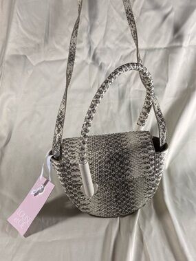 Louise et Cie Mez Small Top Handle Bag in Arles Snake